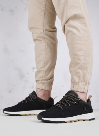 Ανδρικά Παπούτσια Casual A5X5R Μαύρο Ύφασμα Timberland