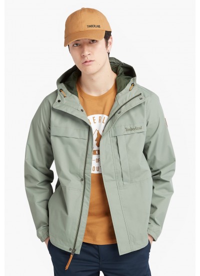 Ανδρικά Μπουφάν A5XRS Λαδί Πολυεστέρα Timberland