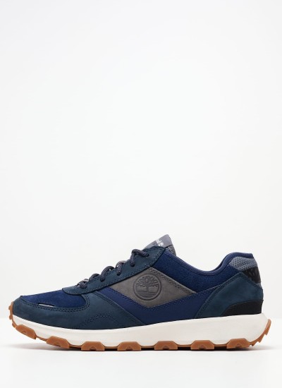Ανδρικά Παπούτσια Casual A5YDR Μπλε Δέρμα Νούμπουκ Timberland