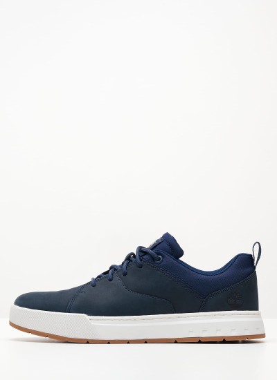 Ανδρικά Παπούτσια Casual A5Z1F Μπλε Δέρμα Νούμπουκ Timberland