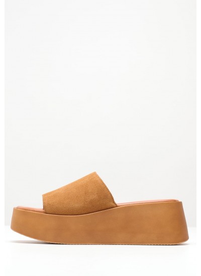 Women Platforms Low 028 Tabba Buckskin Mortoglou