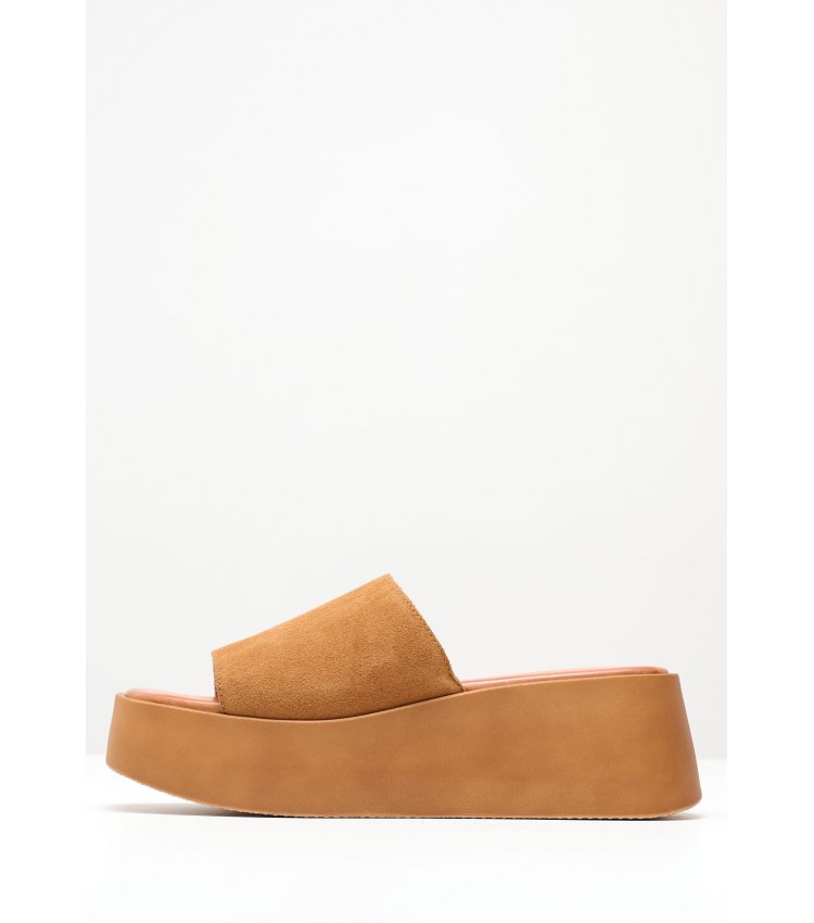 Women Platforms Low 028 Tabba Buckskin Mortoglou