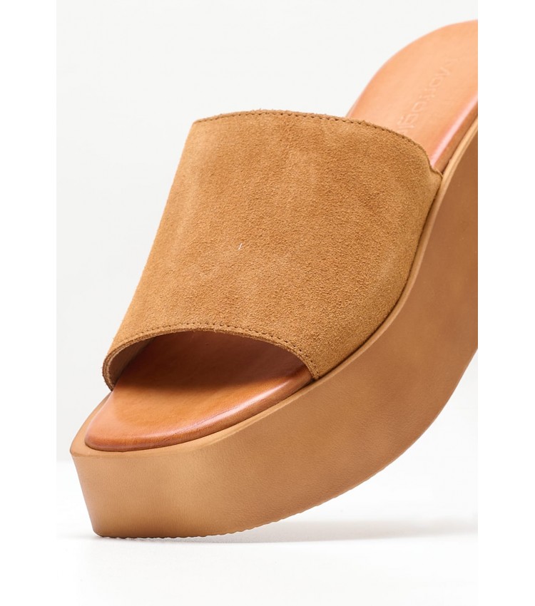 Women Platforms Low 028 Tabba Buckskin Mortoglou