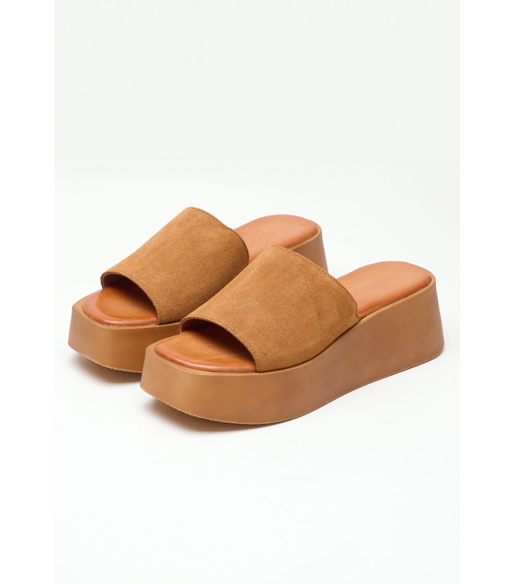 Women Platforms Low 028 Tabba Buckskin Mortoglou