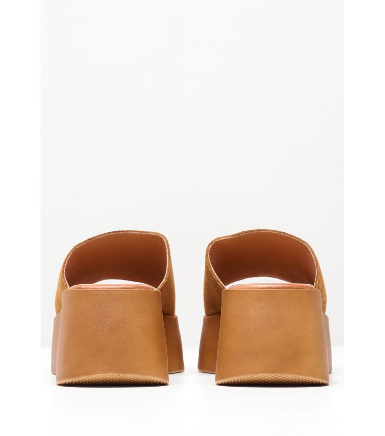 Women Platforms Low 028 Tabba Buckskin Mortoglou