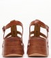 Women Sandals 116001217 Brown Leather Mortoglou