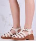 Women Sandals 116001217 White Leather Mortoglou