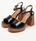 Women Sandals 116001247 Black Leather Mortoglou