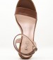 Women Sandals 116001254 Brown Leather Mortoglou