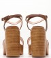 Women Sandals 116001254 Brown Leather Mortoglou