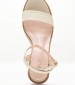 Women Sandals 116001254 Beige Leather Mortoglou