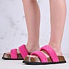 Women Flats 116001257 Pink Fabric Mortoglou Women Flats 116001257 Pink Fabric Mortoglou