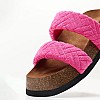 Women Flats 116001257 Pink Fabric Mortoglou Women Flats 116001257 Pink Fabric Mortoglou