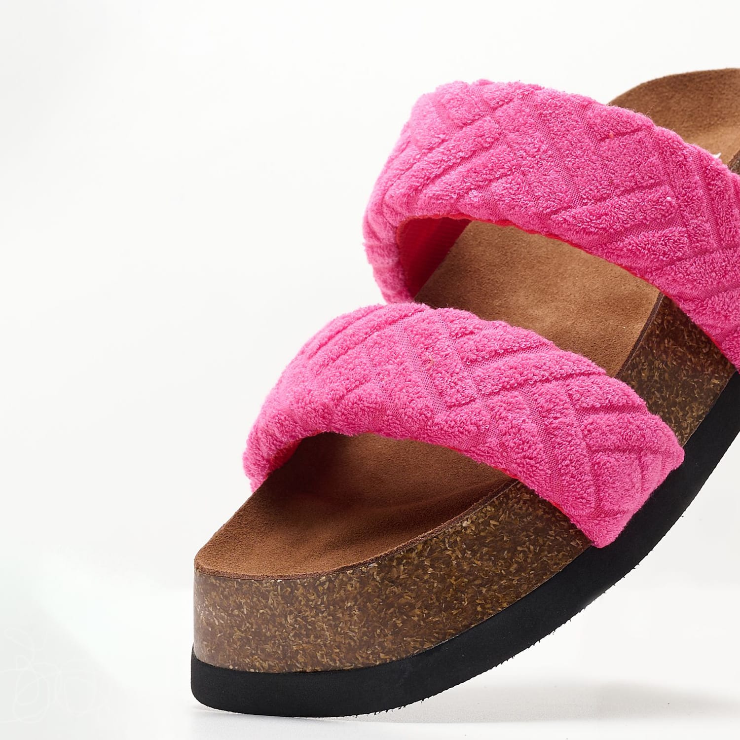 Women Flats 116001257 Pink Fabric Mortoglou Women Flats 116001257 Pink Fabric Mortoglou