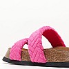 Women Flats 116001257 Pink Fabric Mortoglou Women Flats 116001257 Pink Fabric Mortoglou