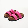 Women Flats 116001257 Pink Fabric Mortoglou Women Flats 116001257 Pink Fabric Mortoglou
