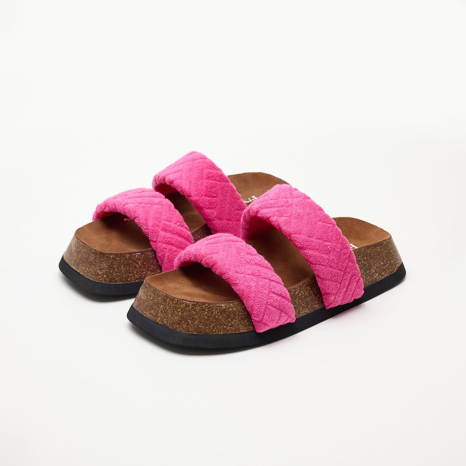 Women Flats 116001257 Pink Fabric Mortoglou Women Flats 116001257 Pink Fabric Mortoglou