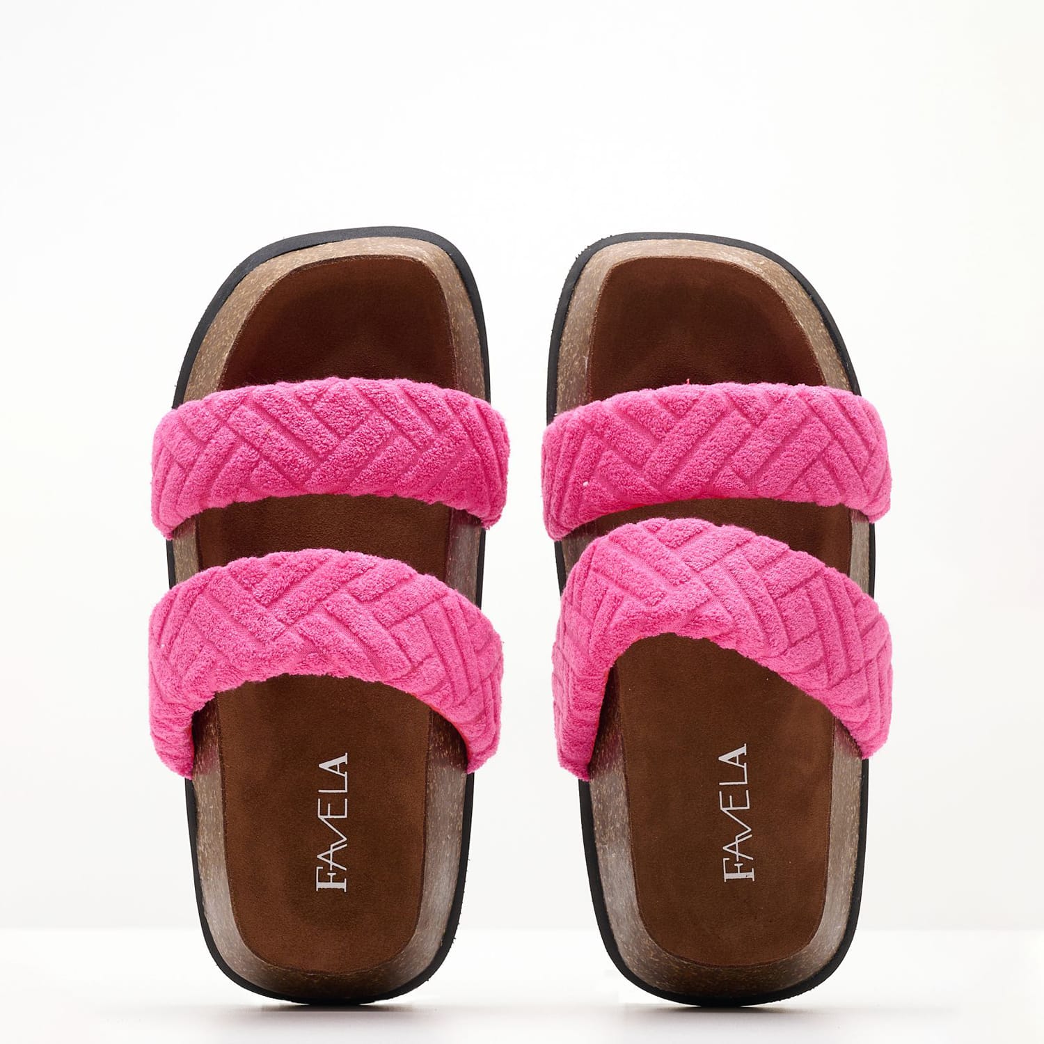 Women Flats 116001257 Pink Fabric Mortoglou Women Flats 116001257 Pink Fabric Mortoglou