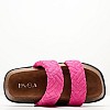 Women Flats 116001257 Pink Fabric Mortoglou Women Flats 116001257 Pink Fabric Mortoglou
