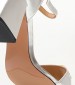 Women Sandals 116001260 Silver Leather Mortoglou