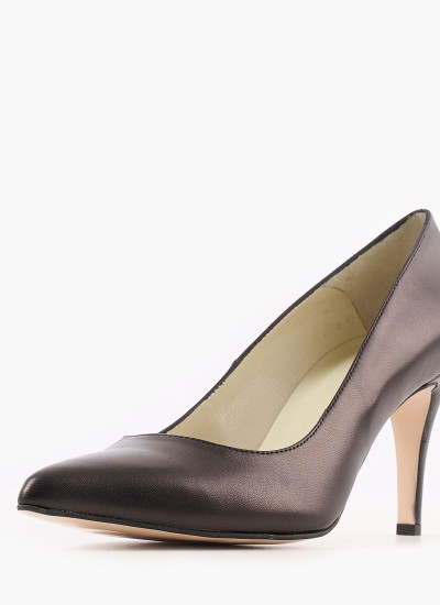 Women Pumps & Peeptoes High Hello Beige Leather Nine West