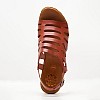 Women Platforms Low FI2844 Brown Leather Porronet