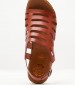 Women Platforms Low FI2844 Brown Leather Porronet