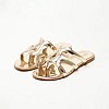 Γυναικεία Flats S15.Flat Χρυσό Δέρμα Mortoglou Γυναικεία Flats S15.Flat Χρυσό Δέρμα Mortoglou