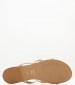 Women Flats S15.Flat Gold Leather Mortoglou