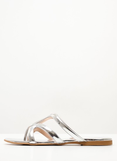 Γυναικεία Flats Salto.Baixo Μπεζ 'Υφασμα Schutz