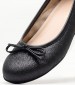 Women Balerinas S15 Black Glitter Mortoglou