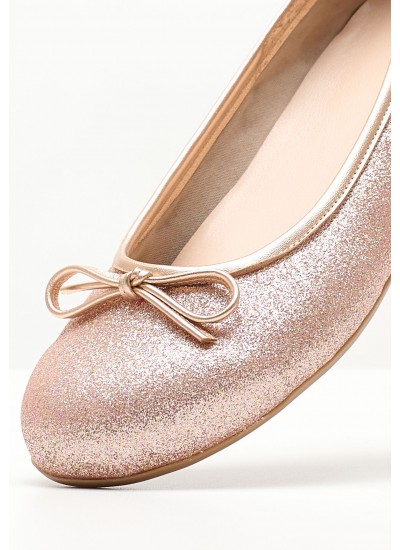 Women Balerinas S15 Pink Glitter Mortoglou