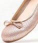 Women Balerinas S15 Pink Glitter Mortoglou