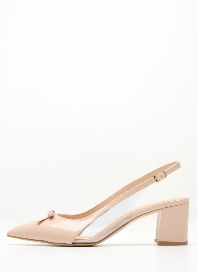 Women Pumps & Peeptoes High Hello Beige Leather Nine West