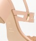 Women Sandals S546 Nude Leather Mortoglou