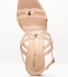 Women Sandals S546 Nude Leather Mortoglou