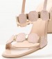 Women Sandals S7016 Nude Buckskin Mortoglou