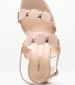 Women Sandals S7016 Nude Buckskin Mortoglou