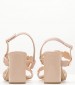 Women Sandals S7016 Nude Buckskin Mortoglou