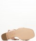 Women Sandals S7016 Nude Buckskin Mortoglou