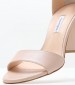 Women Sandals S8013 Nude Leather Mortoglou