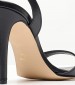 Women Sandals S901 Black Leather Mortoglou
