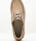 Women Sailing Shoes Cleated.Boat Beige Nubuck Leather Tommy Hilfiger