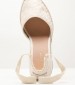 Women Espadrilles Closed.Wedge Beige Fabric Tommy Hilfiger