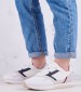 Women Casual Shoes Essen.Th White Leather Tommy Hilfiger