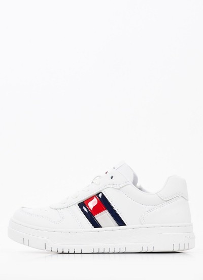 Παιδικές Σαγιονάρες & Πέδιλα Rope.Sandal Μπλε ECOleather Tommy Hilfiger