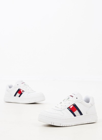 Παιδικές Σαγιονάρες & Πέδιλα Rope.Sandal Μπλε ECOleather Tommy Hilfiger
