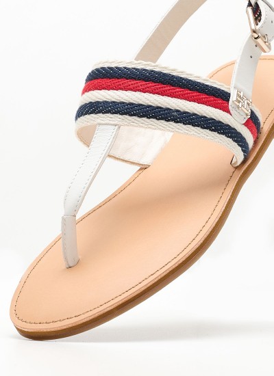 Γυναικεία Flats Gizeh.BS Ανθρακί Δέρμα Birkenstock