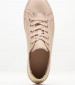 Women Casual Shoes Laceup.Vulc Beige Fabric Tommy Hilfiger