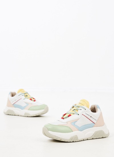 Παιδικές Σαγιονάρες & Πέδιλα Rope.Sandal Μπλε ECOleather Tommy Hilfiger